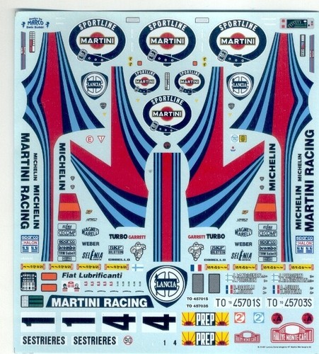 Decal lancia delta hf - lancia,