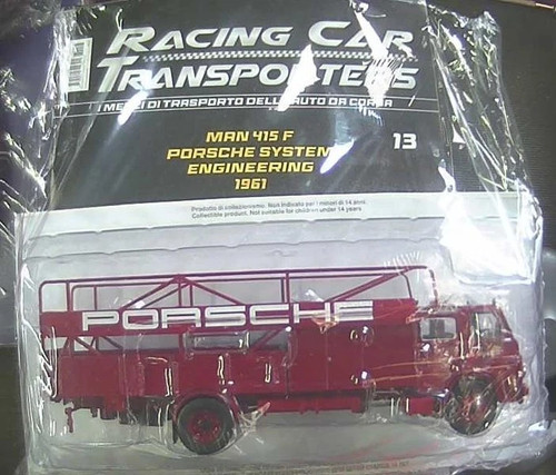 Racing car transporter man - racing,