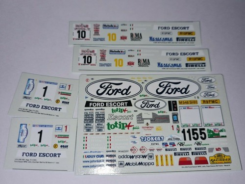 Decal racing43 ford - 1:43,