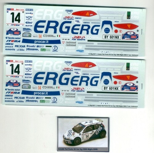 Decal fiat punto - punto, kitcar