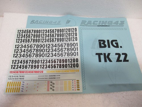Racing numeri per - 43,
