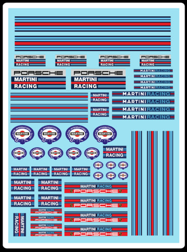 Décalcomanie martini racing - décalcomanie,